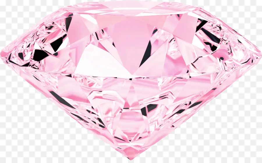 Diamante Rosa，Jóia PNG