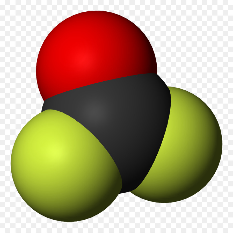 Fluoreto De Carbonila，Geometria Molecular PNG