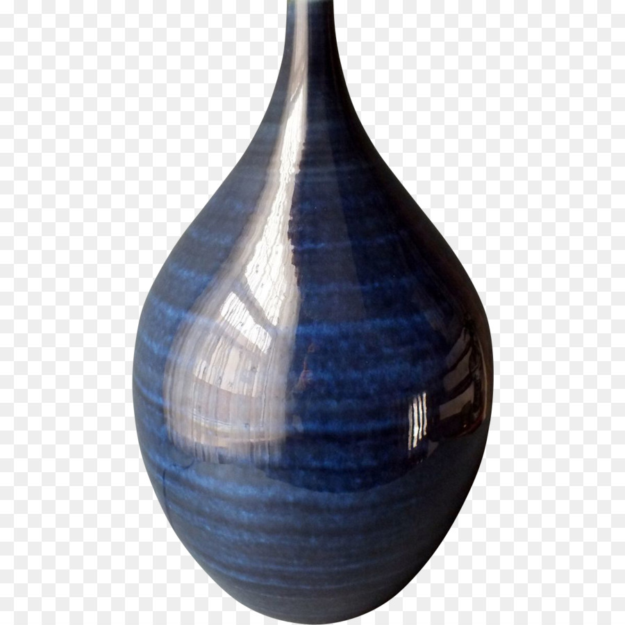 Vaso Azul E Branco，Vidro PNG