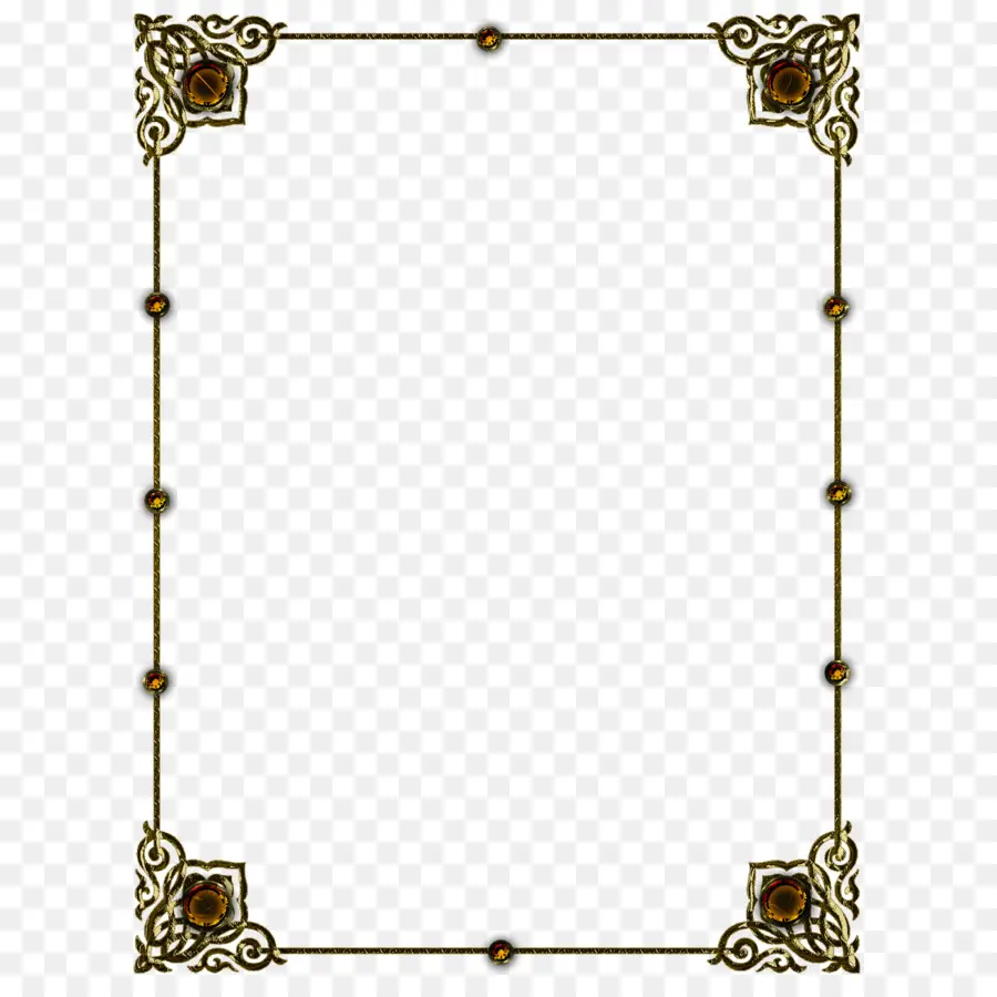 Moldura Ornamentada Marrom，Decorativo PNG