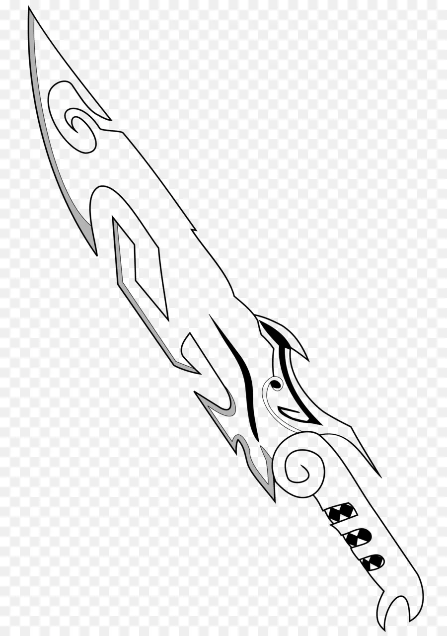 Desenho，Espada PNG