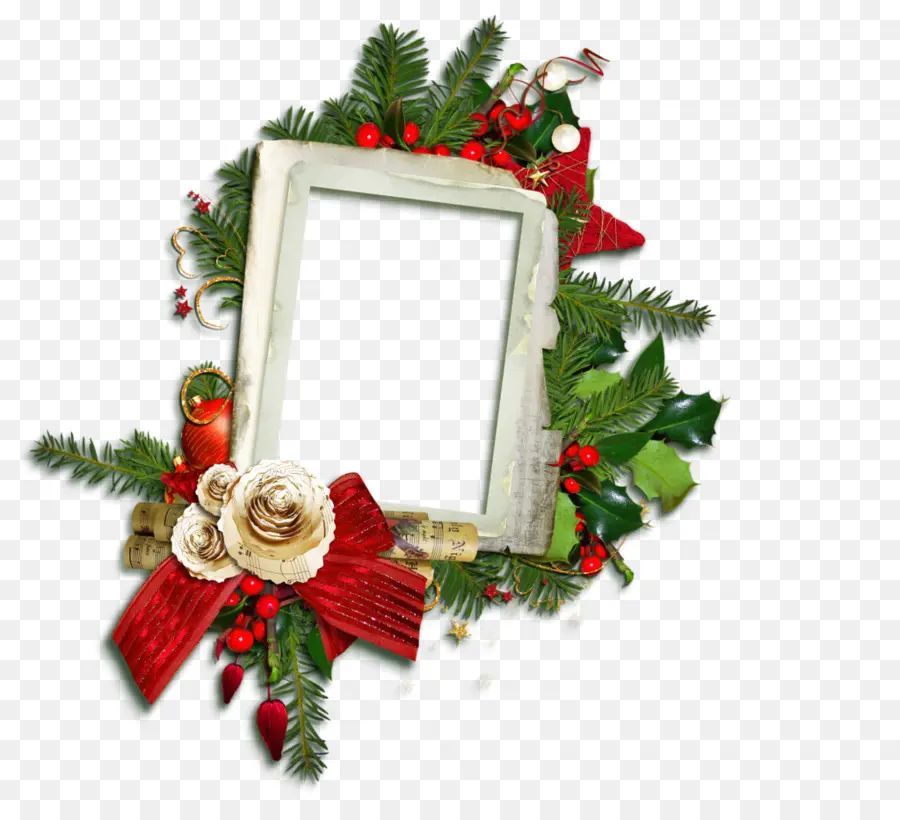 Moldura De Natal，Ornamentos PNG