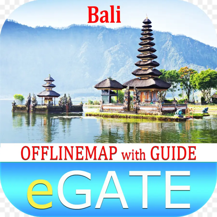 Mapa De Bali，Off Line PNG