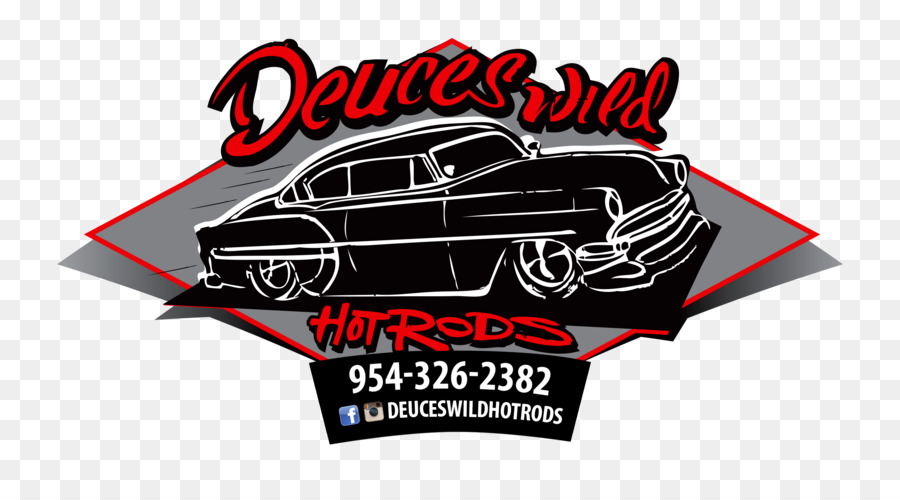 Logotipo Do Deuces Wild Hot Rods，Carro PNG