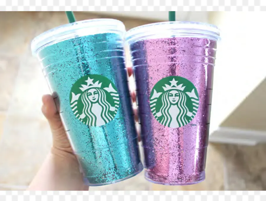 Copos Starbucks，Brilho PNG