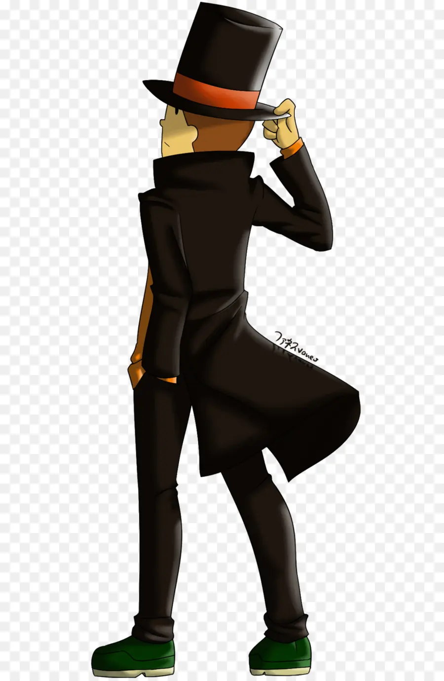 Professor De Hershel Layton，Fã De Arte PNG