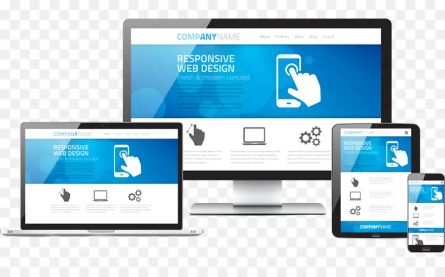 Responsive Web Design，Desenvolvimento Web PNG