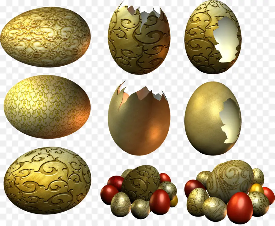 Ovos De Ouro，Decorativo PNG