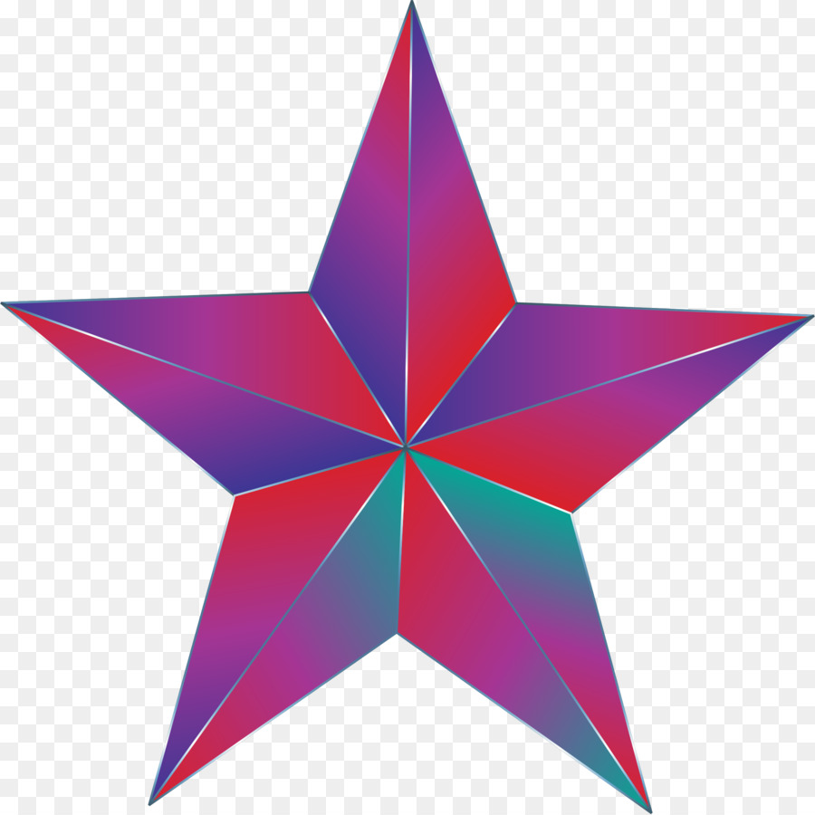 Estrela Colorida，Forma PNG