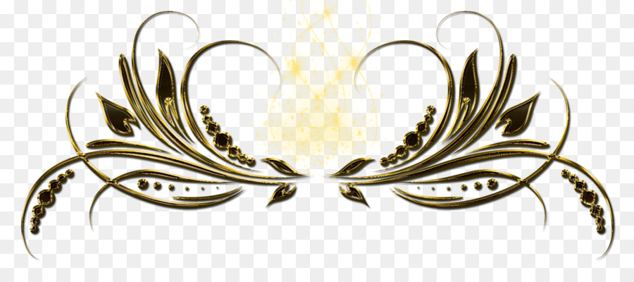 Ornamento，Ouro PNG