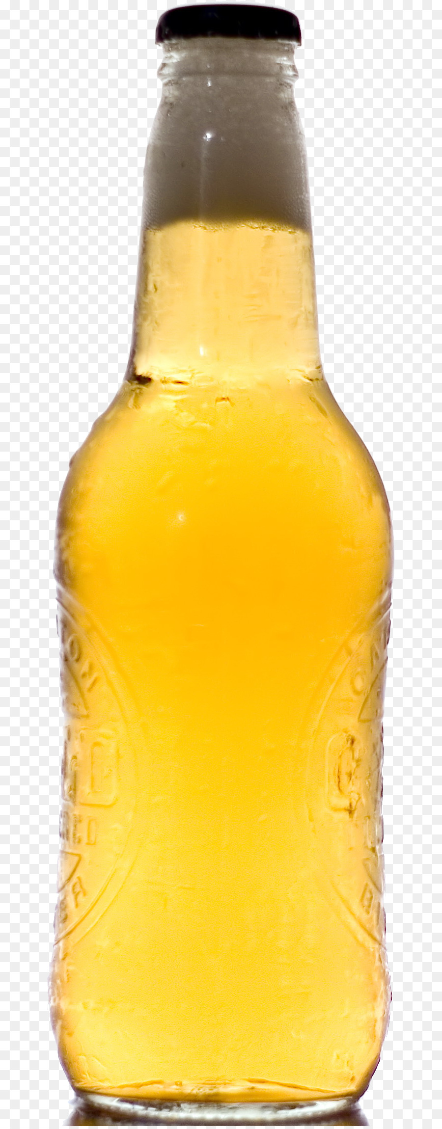 Garrafa De Cerveja Amarela，Álcool PNG