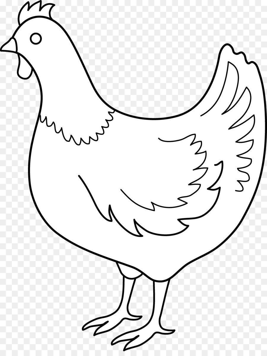 Hen Clipart Png - Desenho De Galinha Colorido, Transparent Png - 800x776  (#2088849) - PinPng