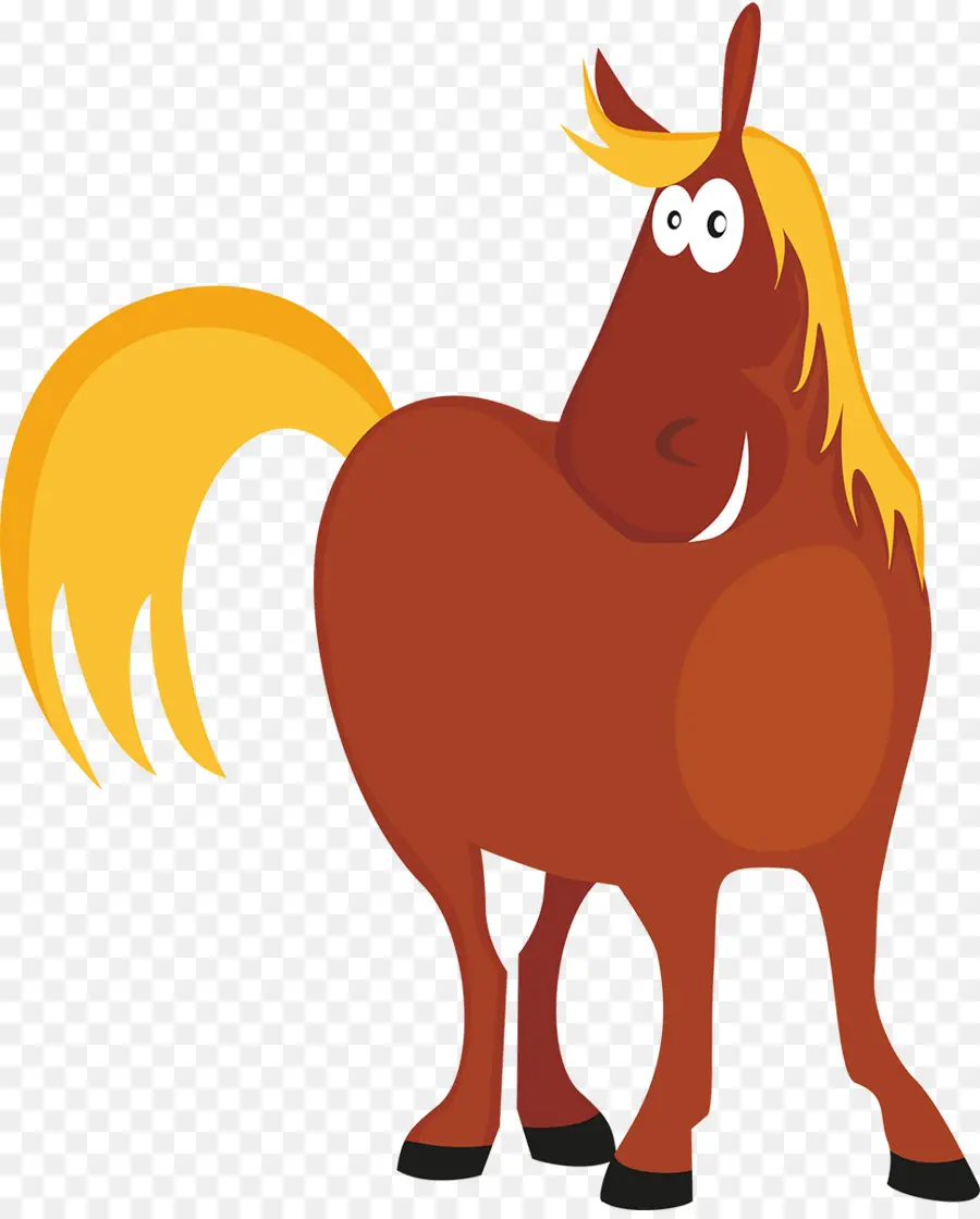 Cavalo De Desenho Animado，Cavalo PNG