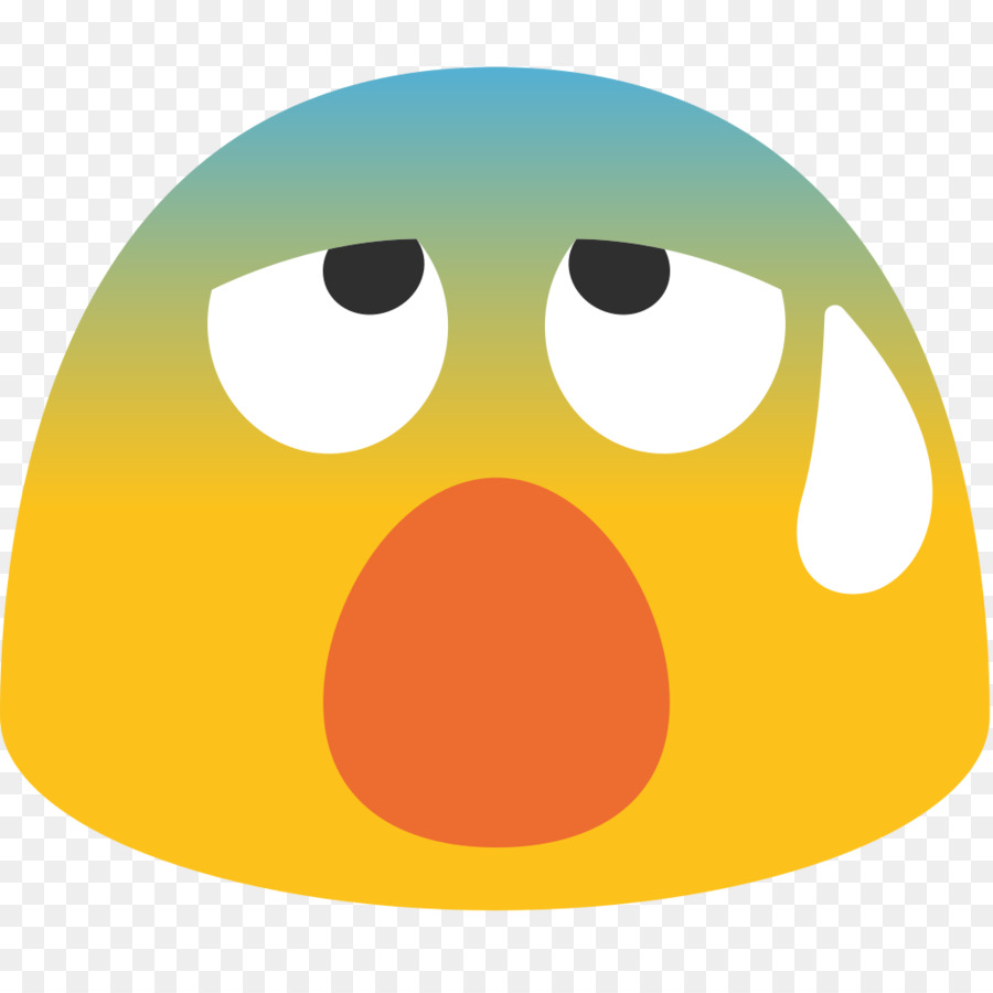 Emoji Assustado，Temer PNG