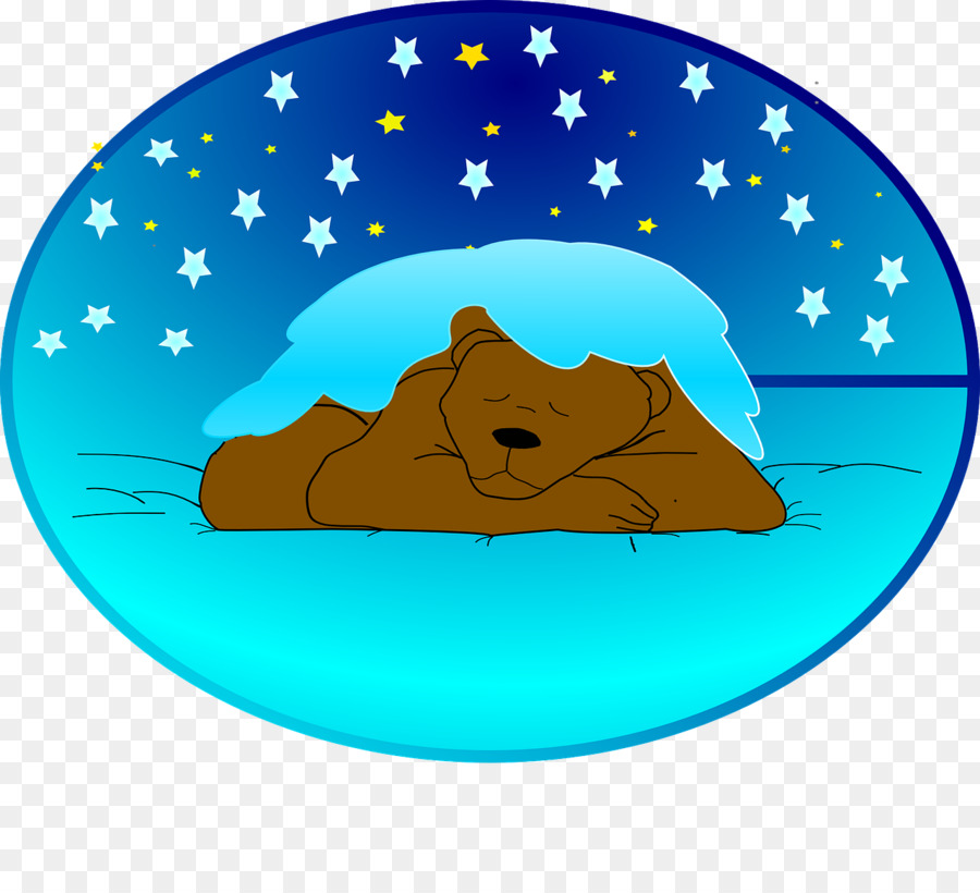 Urso Adormecido，Noite PNG