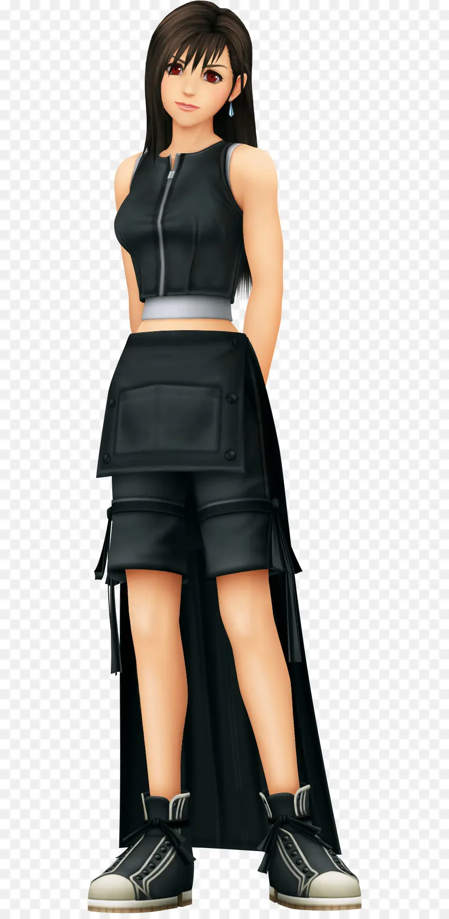 Personagem Feminina Em Roupa Preta，Anime PNG