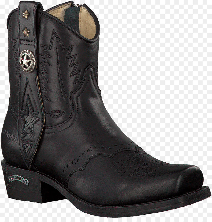 Botas Pretas，Couro PNG