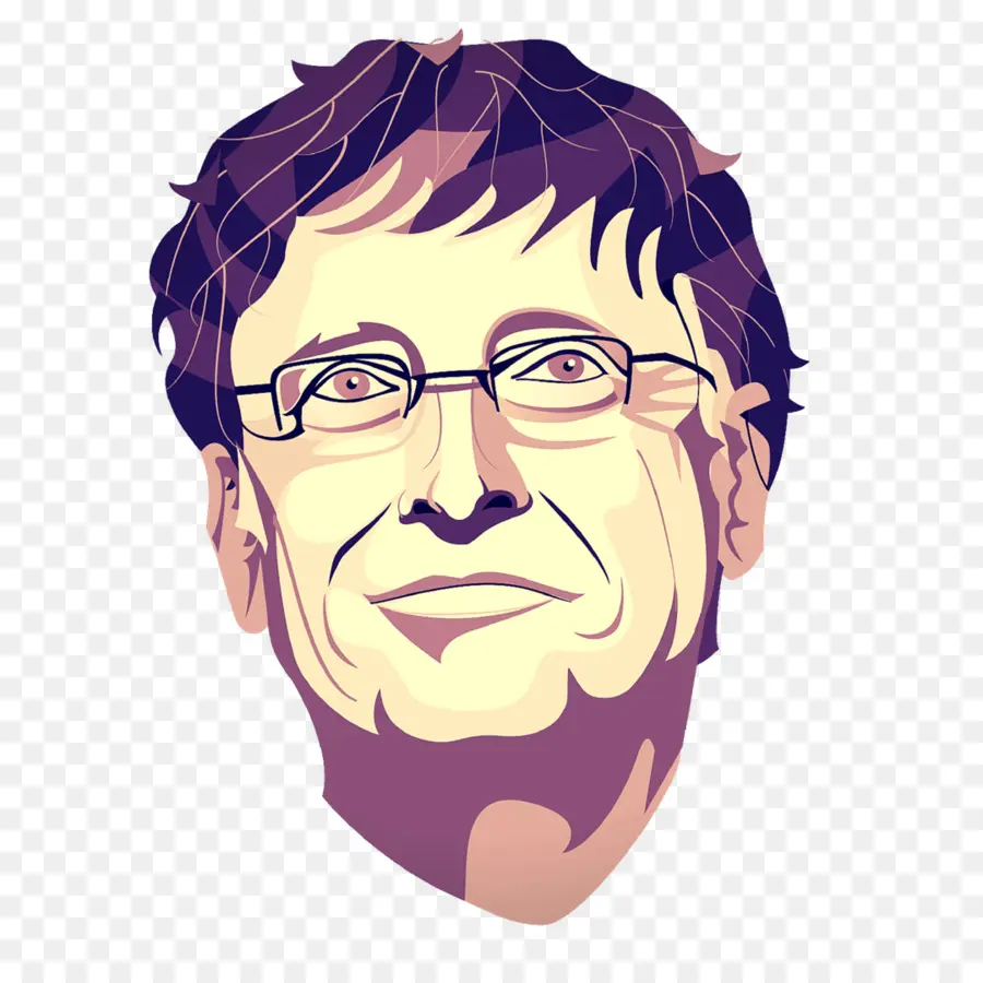 Bill Gates，Desenho PNG