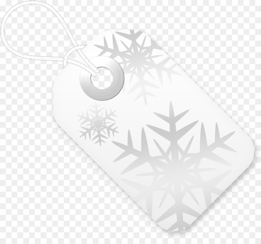 Etiqueta De Floco De Neve，Branco PNG