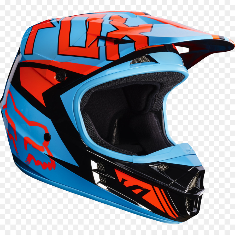 Capacetes Para Motociclistas，A Fox Racing PNG