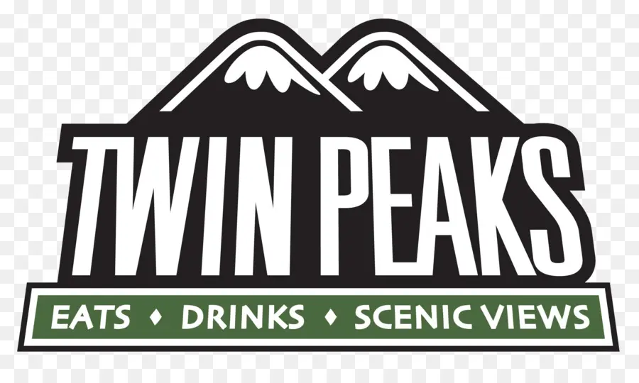 Twin Peaks Logo，Montanhas PNG