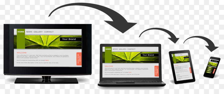 Responsive Web Design，Desenvolvimento Web PNG