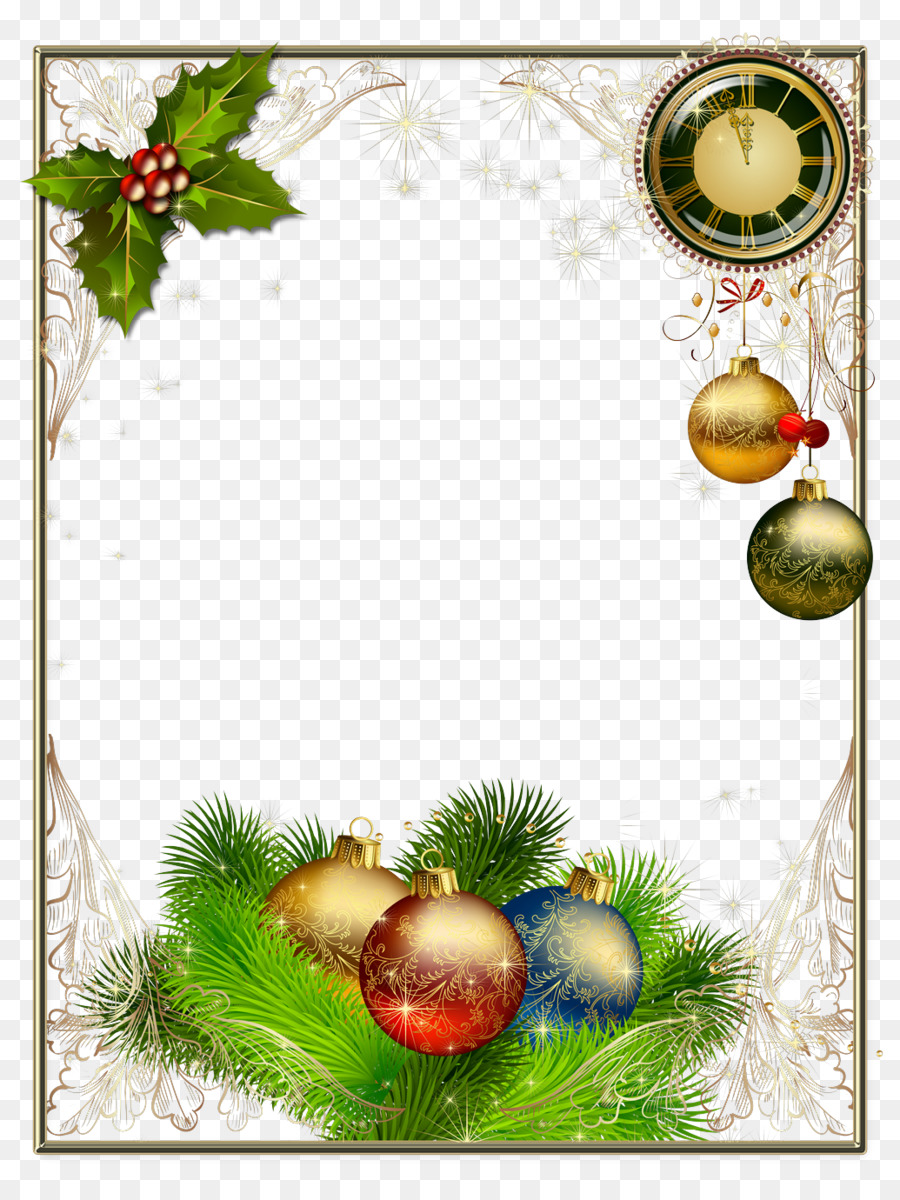 Moldura do cartão de Natal Feliz Natal PNG transparente - StickPNG