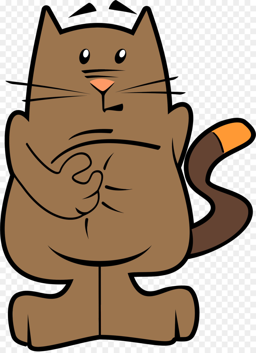 Gato De Desenho Animado，Animal PNG