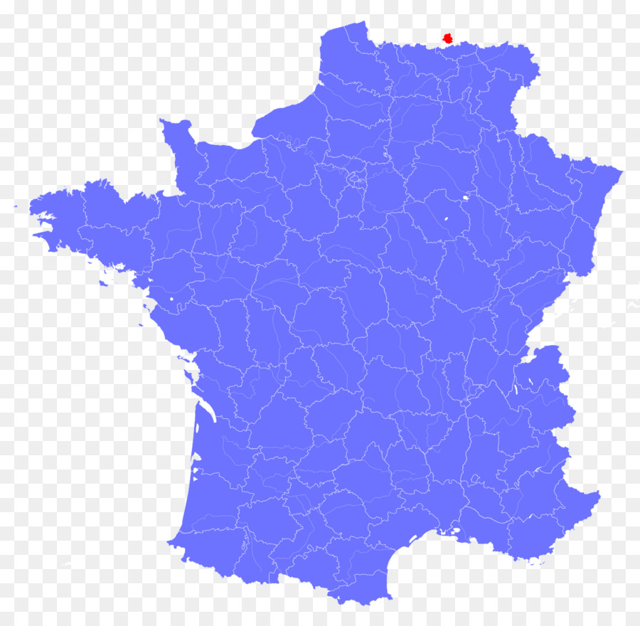 Mapa Da França，País PNG