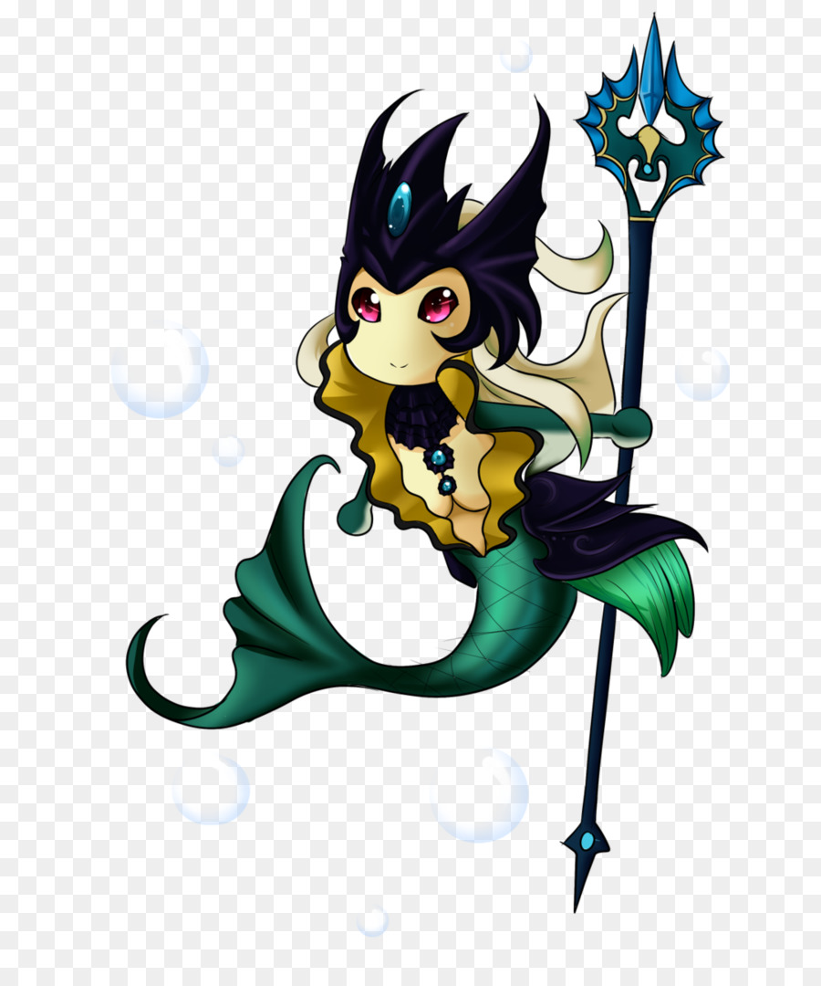 Personagem Sereia，Fantasia PNG