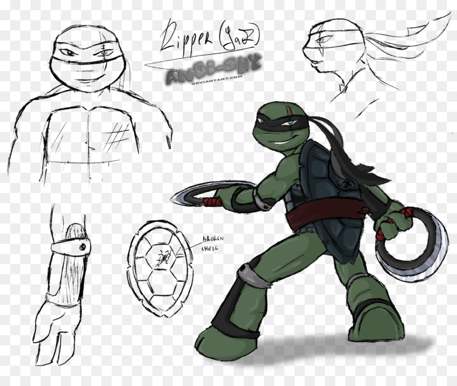 Desenho，Teenage Mutant Ninja Turtles PNG