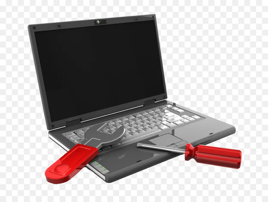 Laptop Com Ferramentas，Computador PNG