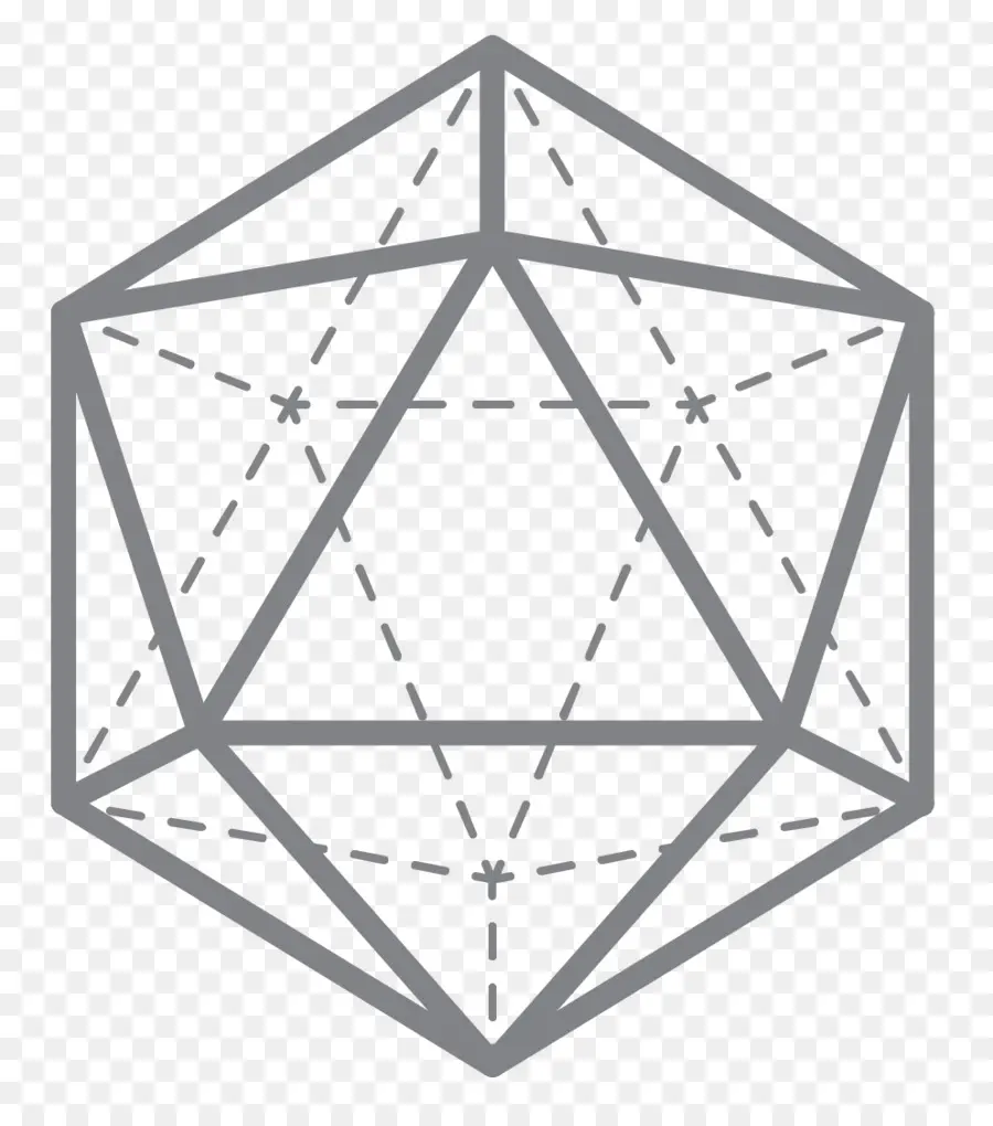 Metatron Cubo，Icosaedro PNG