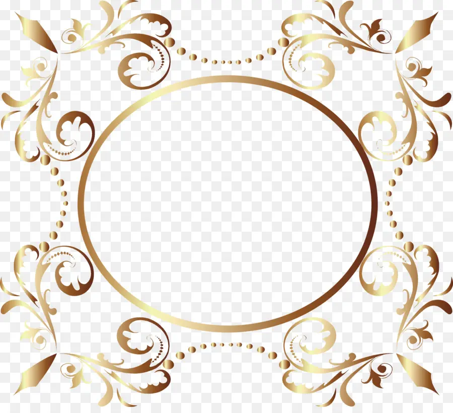 Moldura Decorativa，Ornamentado PNG