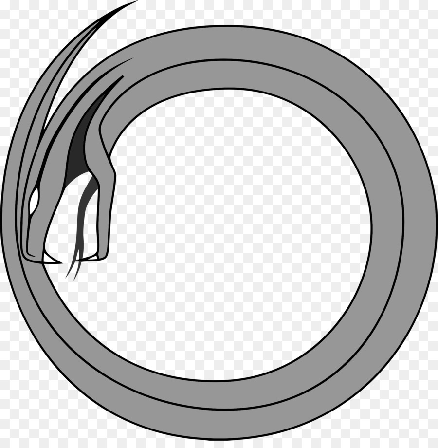 Dragão Ouroboros，Círculo PNG