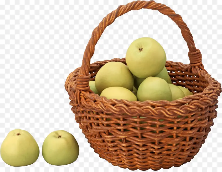 Cesta De Peras，Fruta PNG