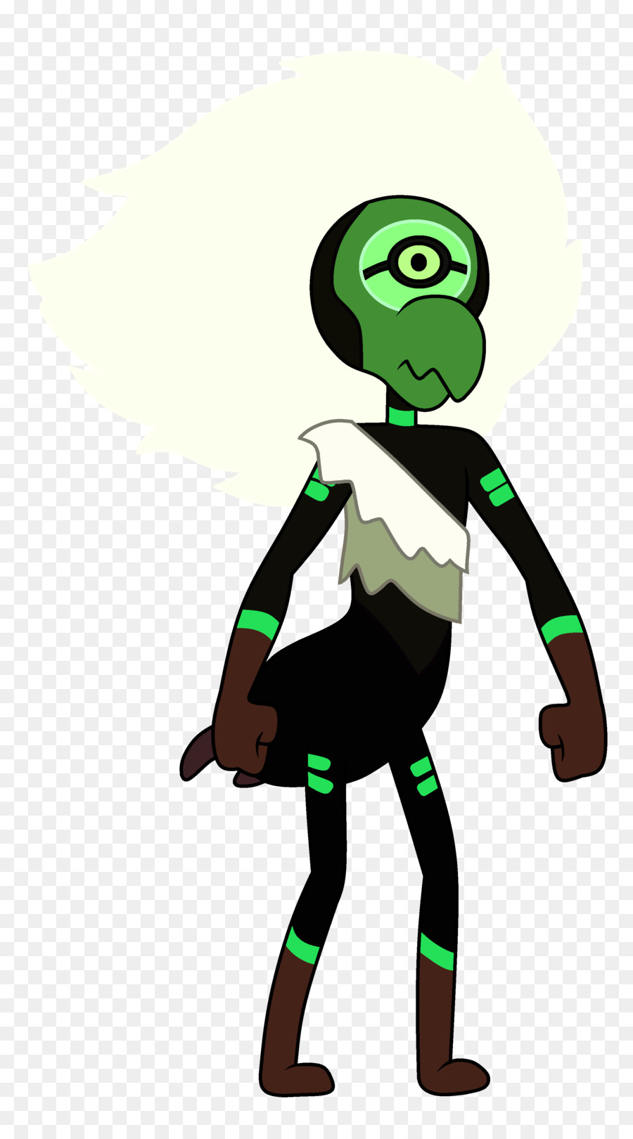 Personagem De Desenho Animado Verde，Desenho Animado PNG