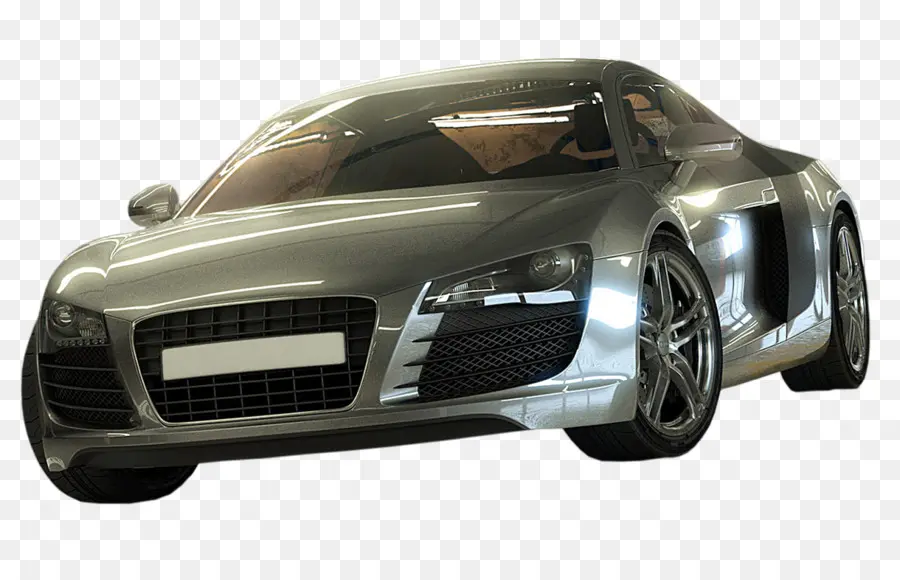 Carro Prateado，Automóvel PNG