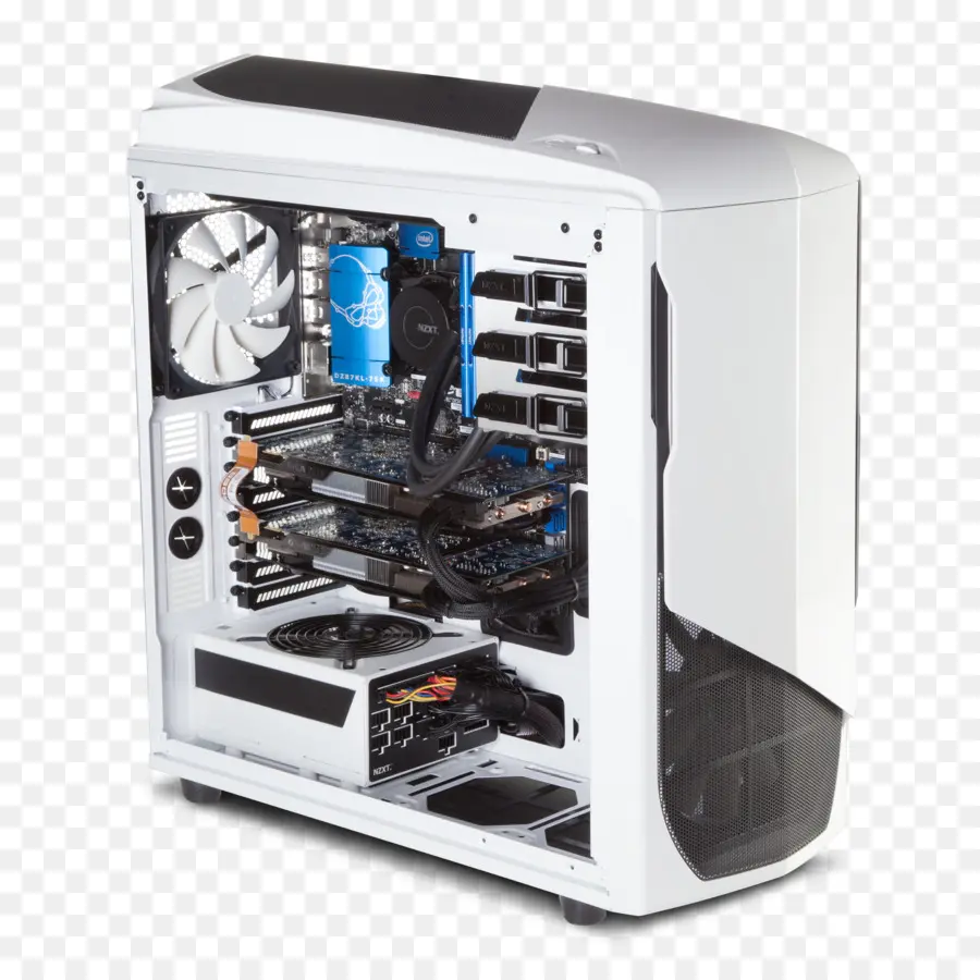 Computador Casos De Carcaças，Nzxt PNG