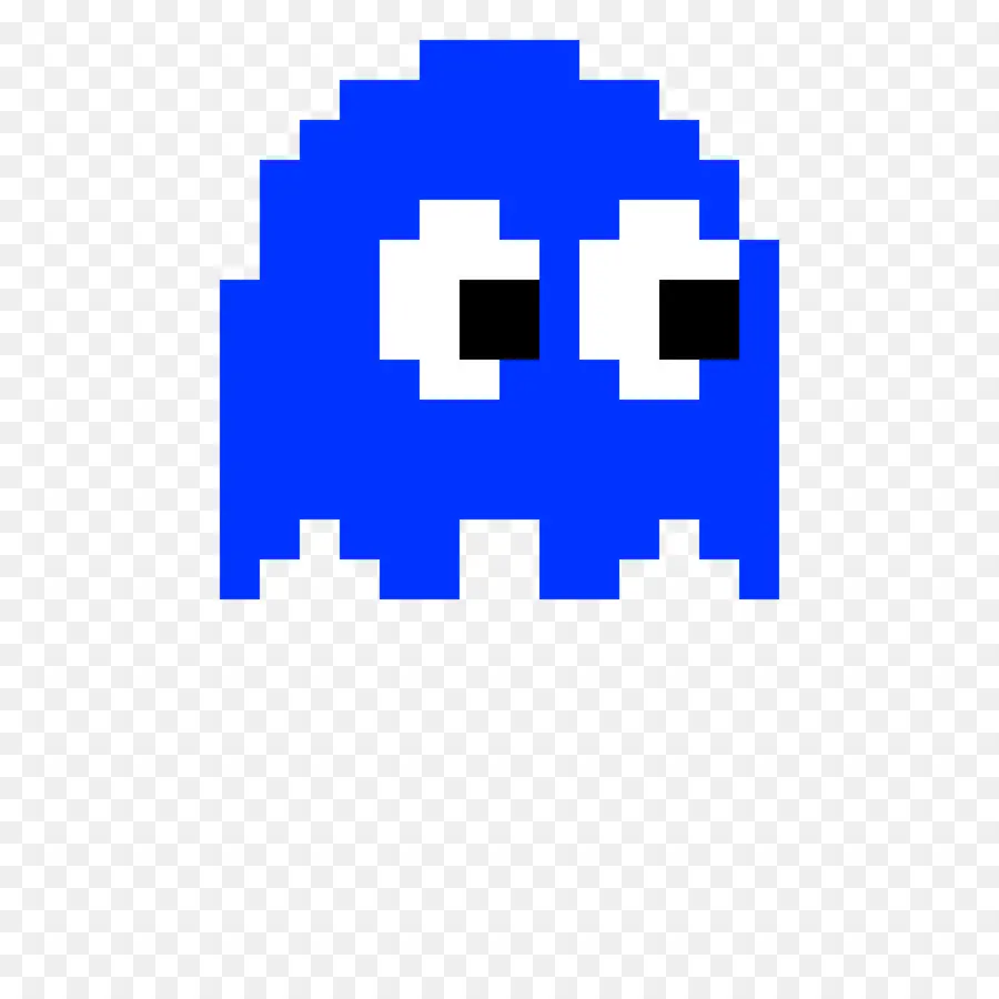 Fantasma Azul，Pixel PNG