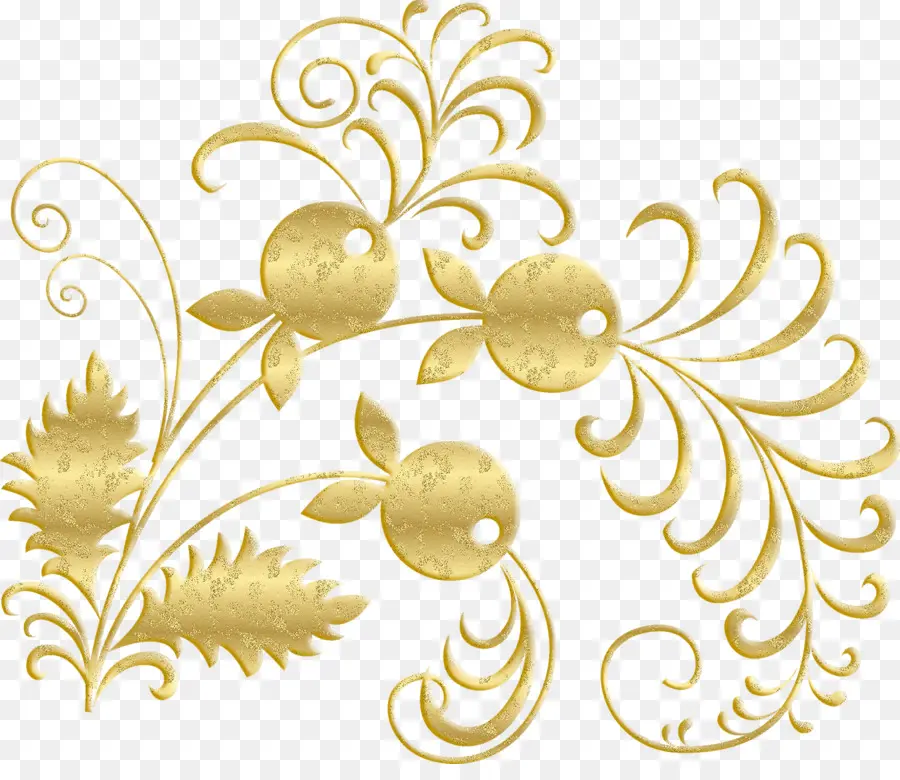 Ornamento，Ouro PNG