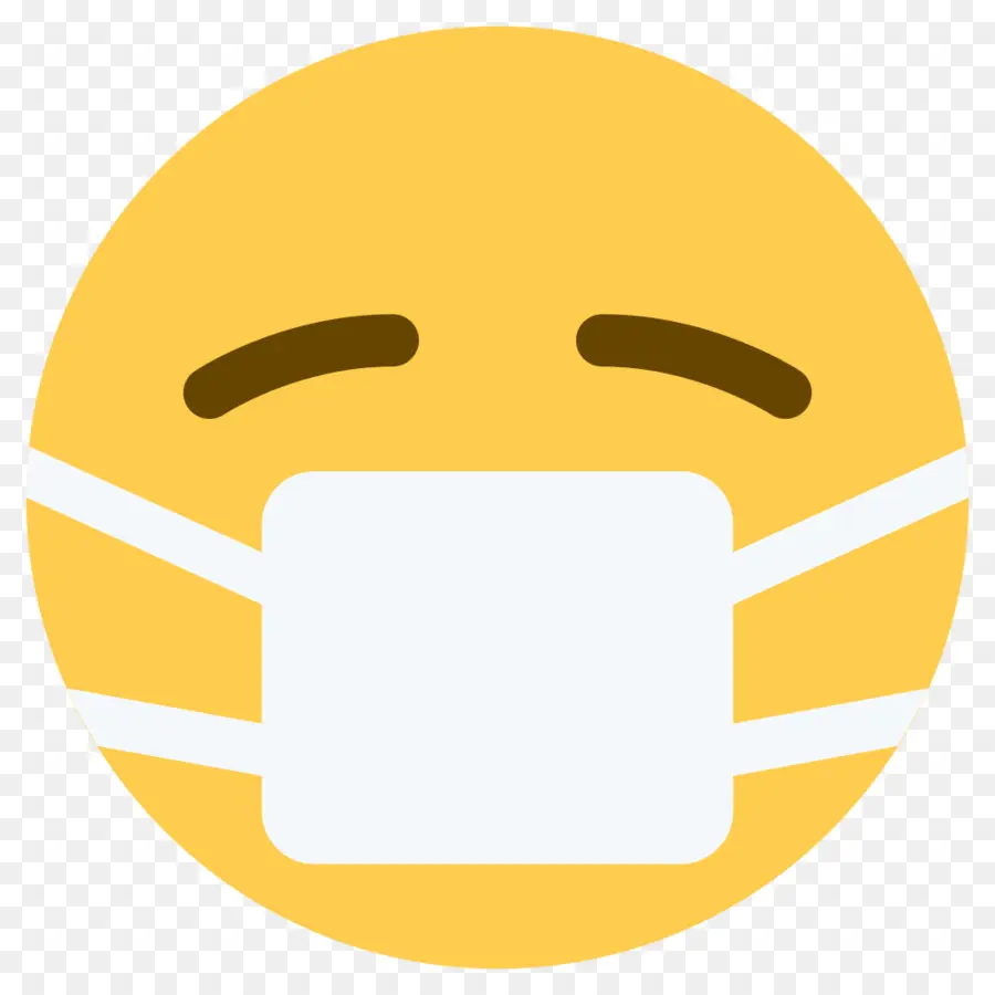 Máscara Cirúrgica，Emoji PNG