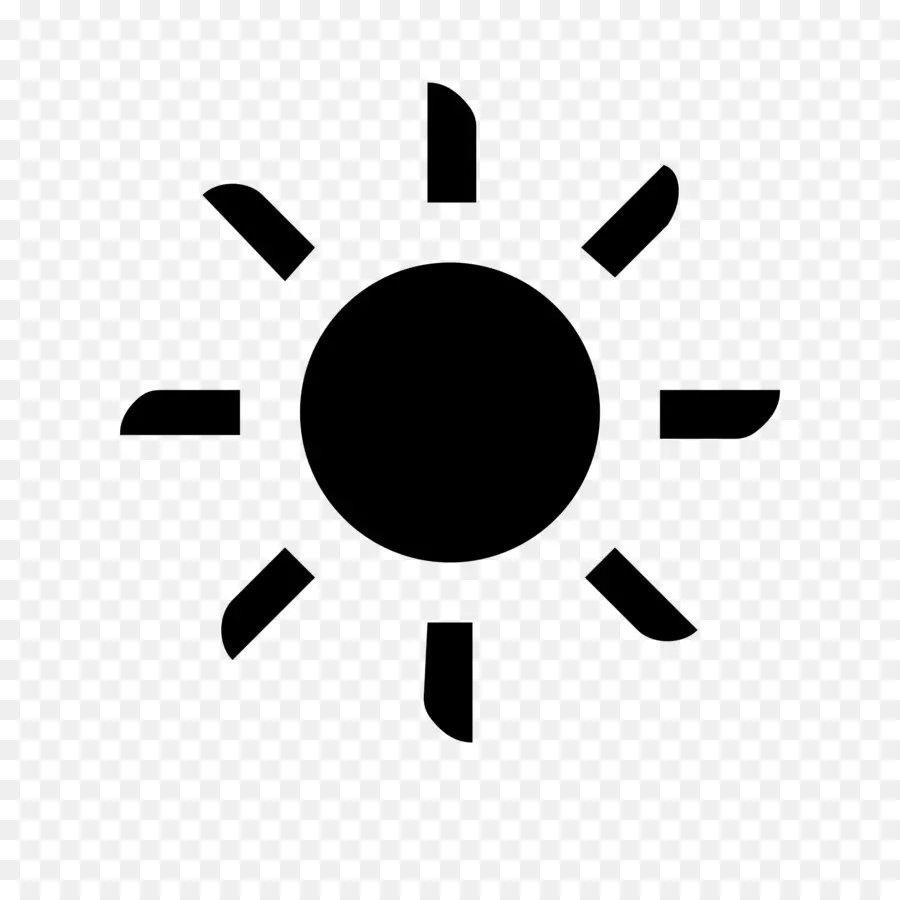 Ícone Do Sol，Clima PNG