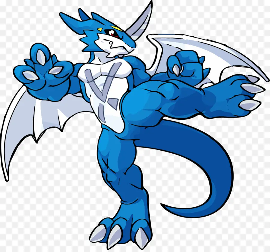 Veemon，Digimon Masters PNG