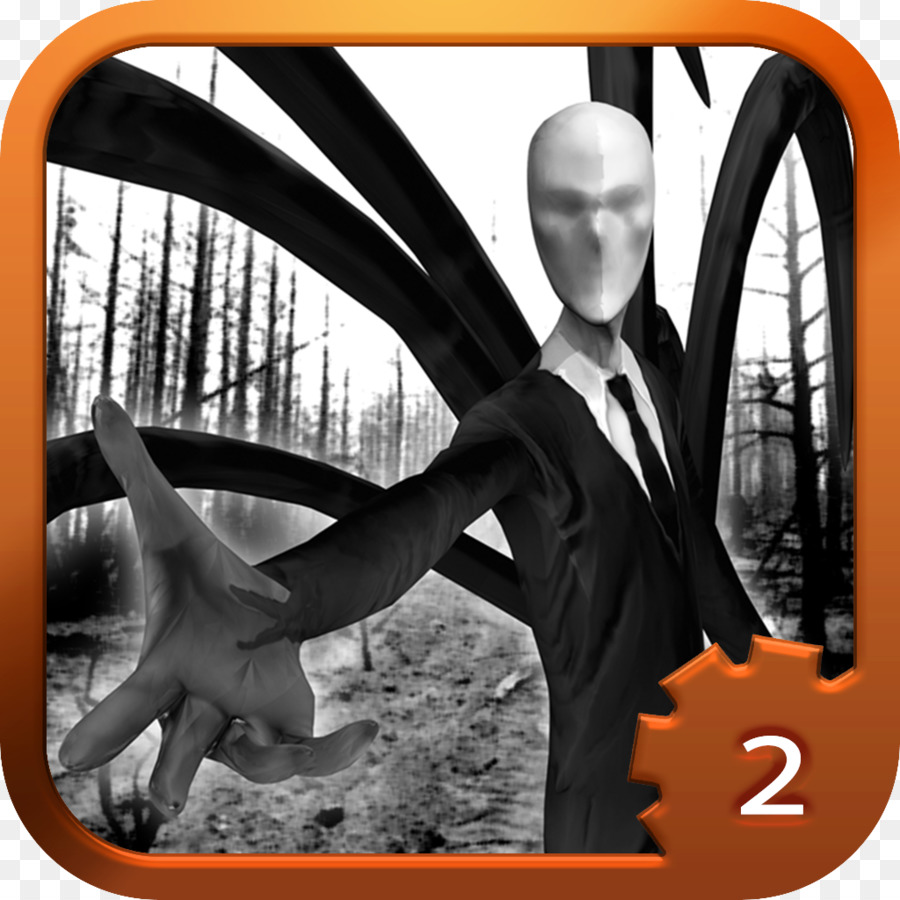 Slenderman，Slender Oito Páginas PNG