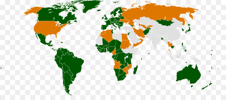 Mapa Mundial，Países PNG