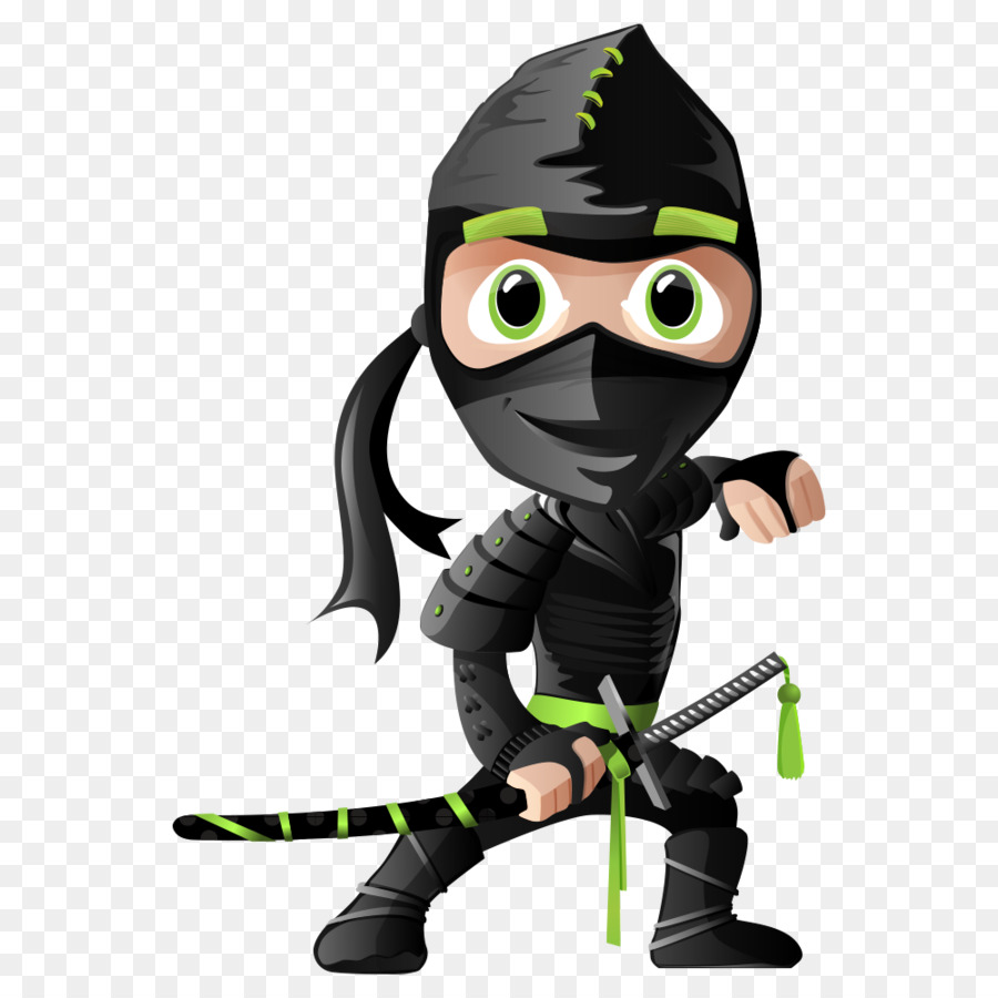 Chute ninja, ninja, desenho animado, PostScript encapsulado png
