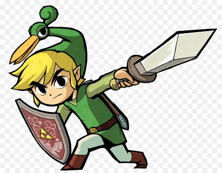 Legend Of Zelda The Minish Cap，Legend Of Zelda A Link To The Past E Quatro De Espadas PNG