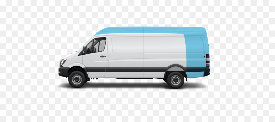 Van，Azul PNG