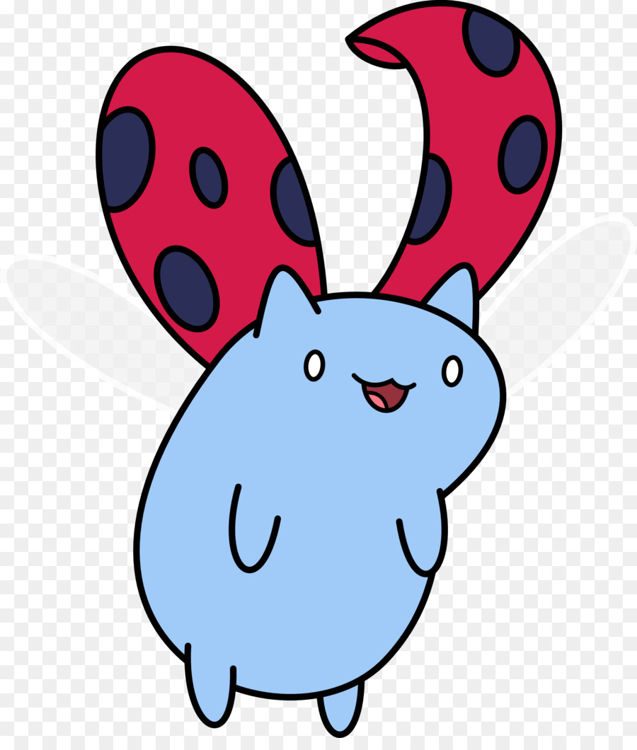 Gato De Desenho Animado，Azul PNG